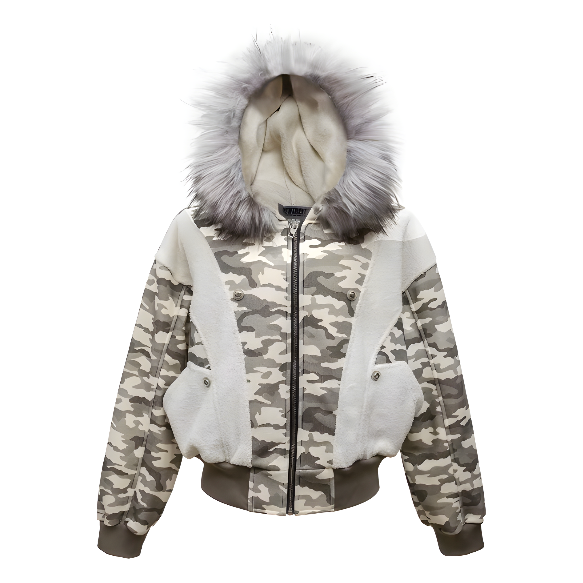 "Sornyx" - Padded Jacket Fur - OG Millitary