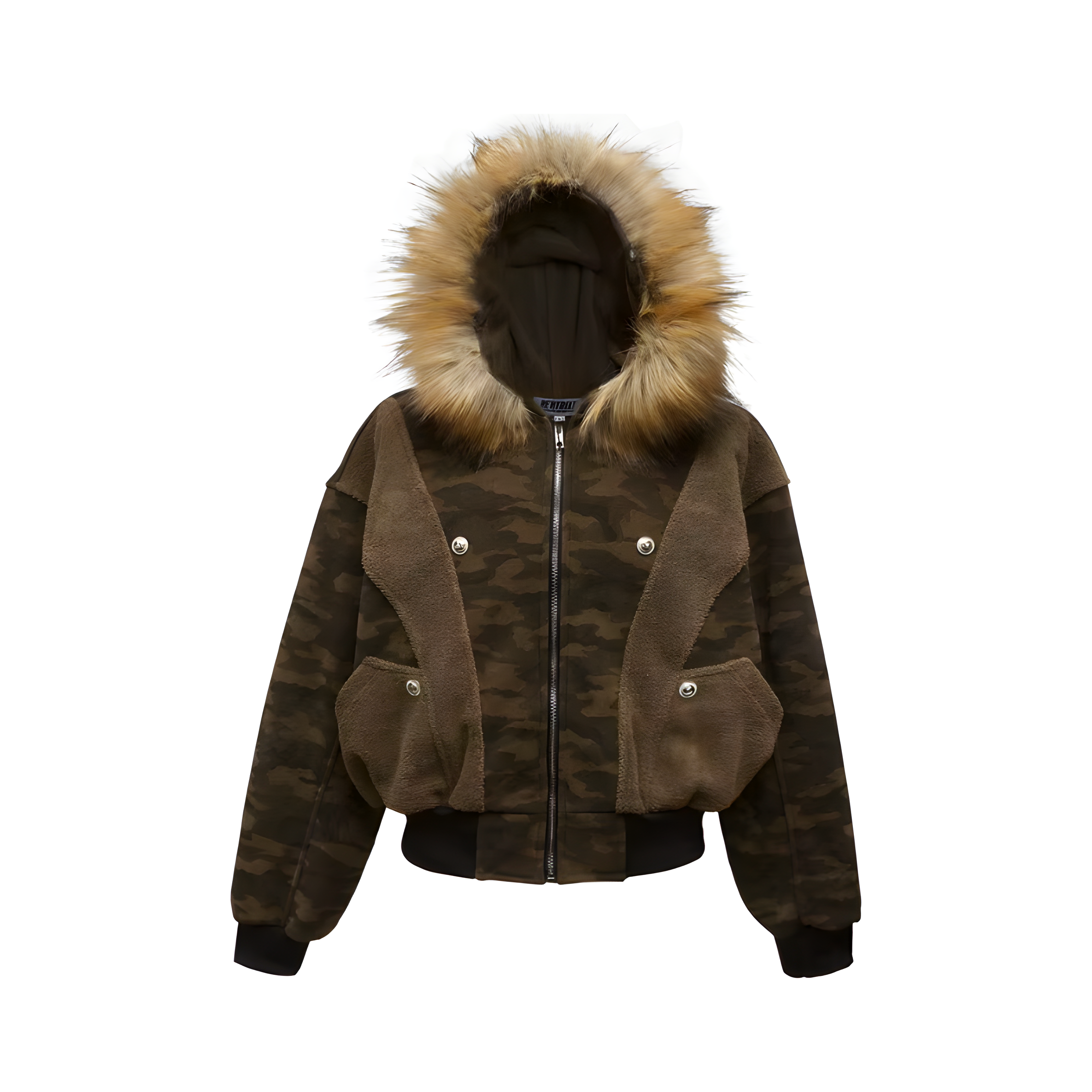 "Sornyx" - Padded Jacket Fur - OG Millitary