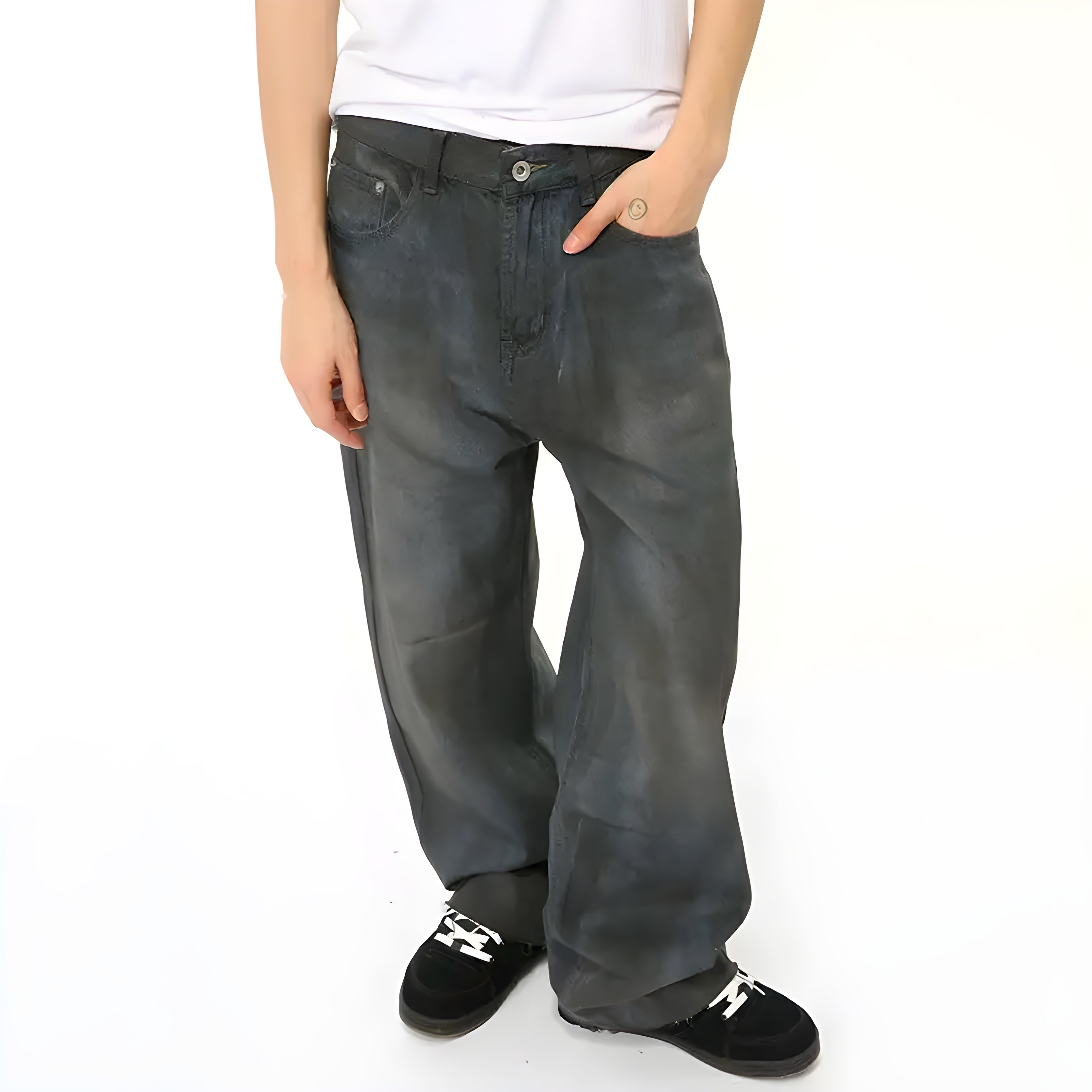 "Vynaris" - Relaxed Fit Jeans - Classic Dark Denim