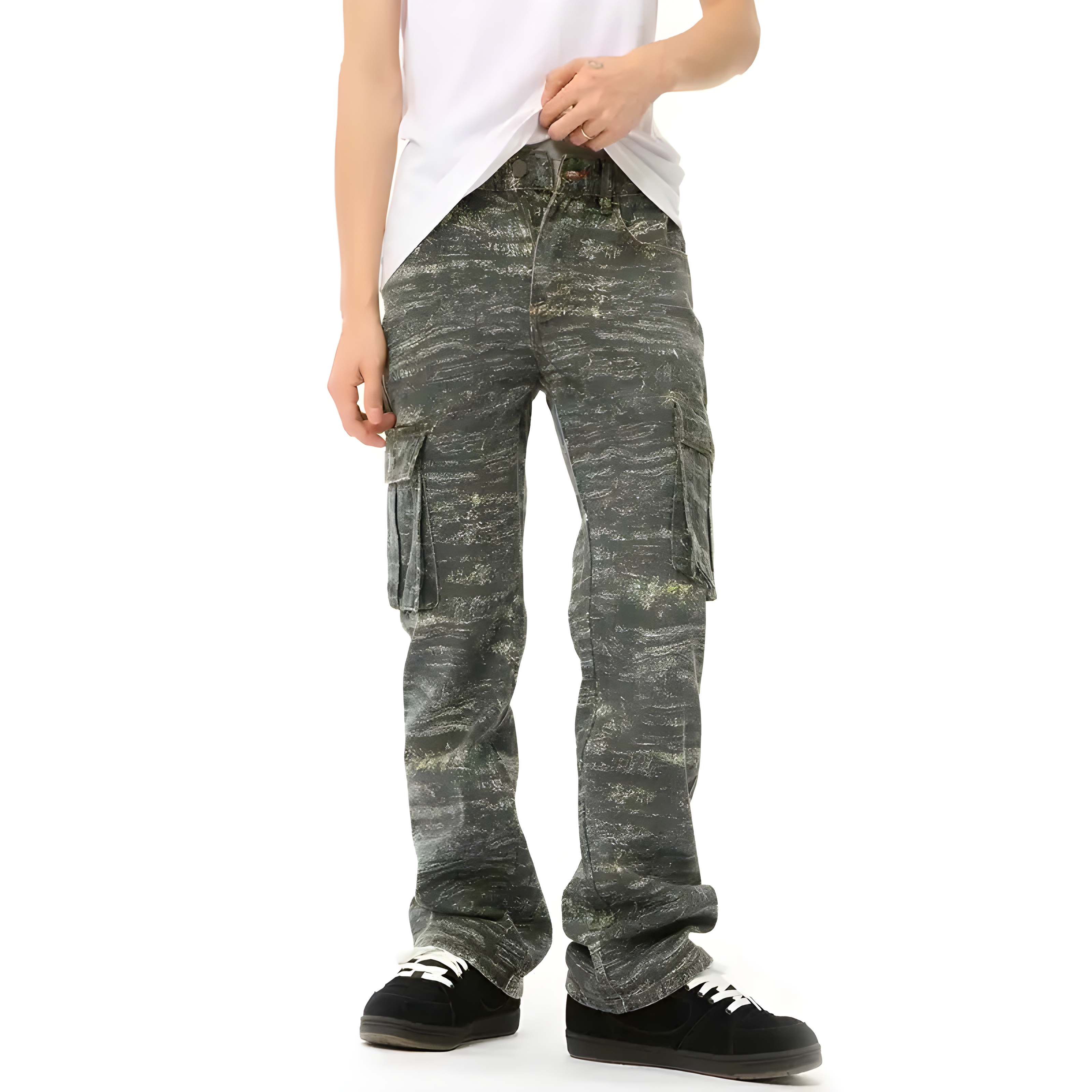 "Marquix" - Regular Jeans - Cargo & Camo