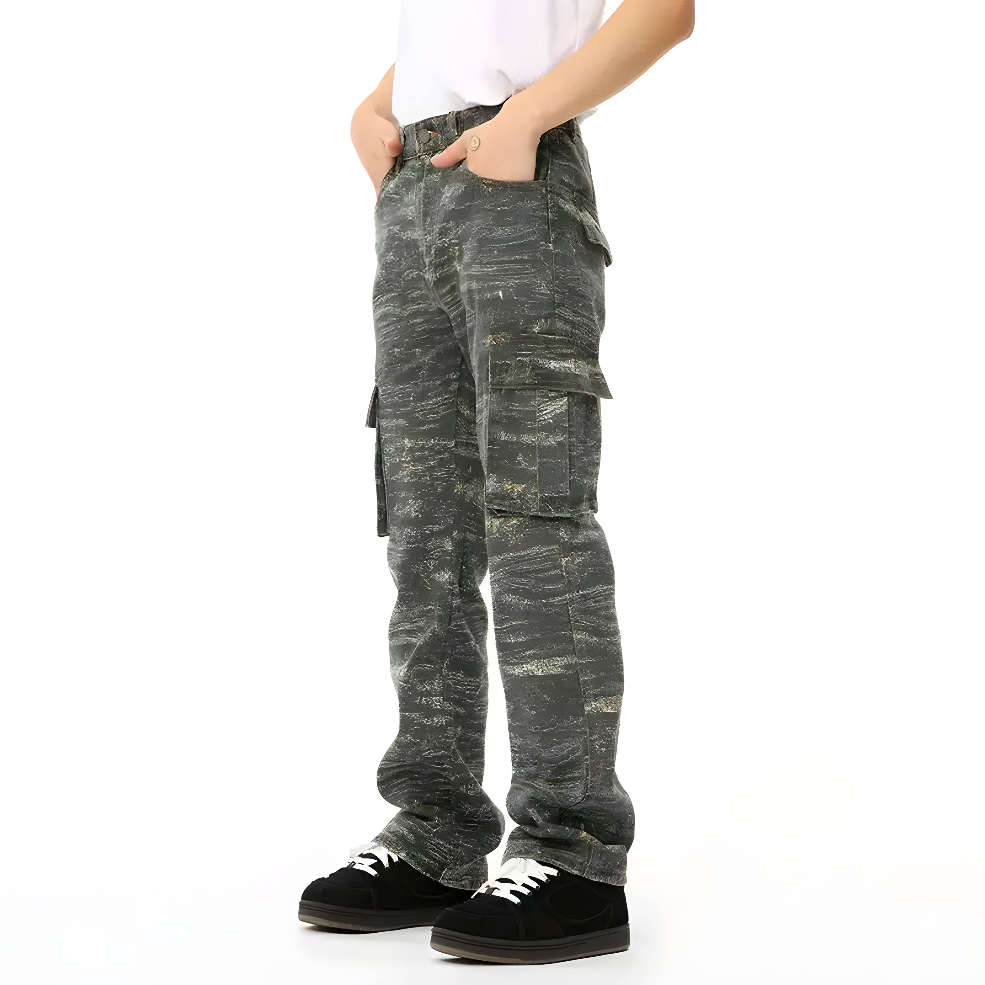 "Marquix" - Regular Jeans - Cargo & Camo