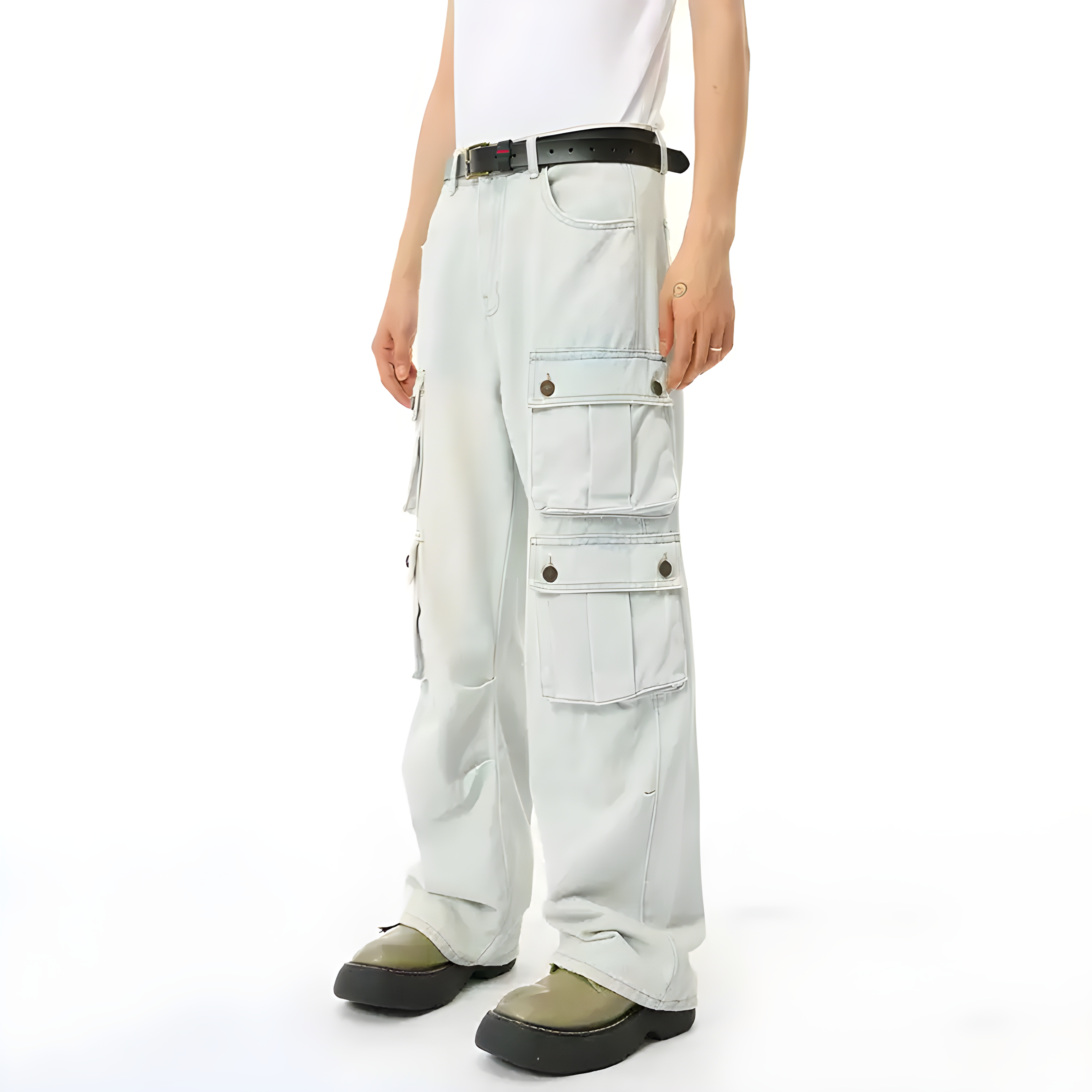 "Bryston" - Relaxed Fit  Jeans - Cargo