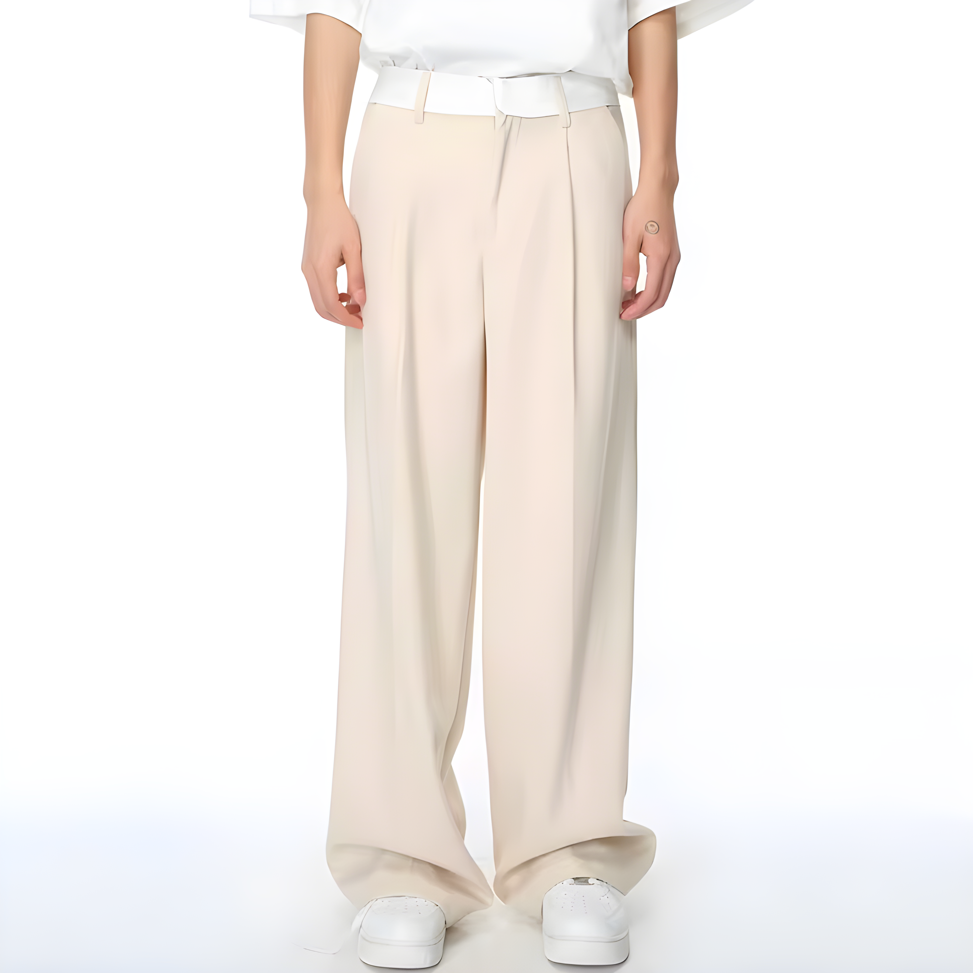 "Axyra" - Relaxed Fit Pant - Classic Suit Pant