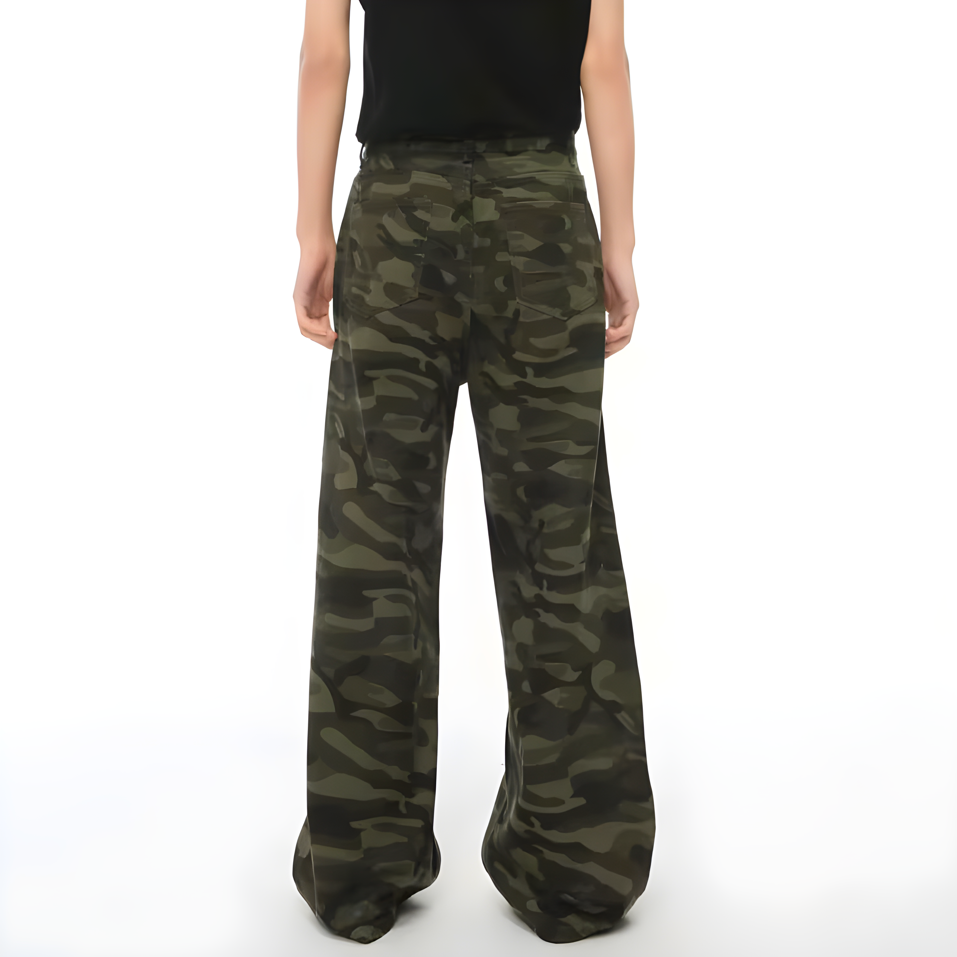 "Cynexis" - Baggy Jeans - Camo