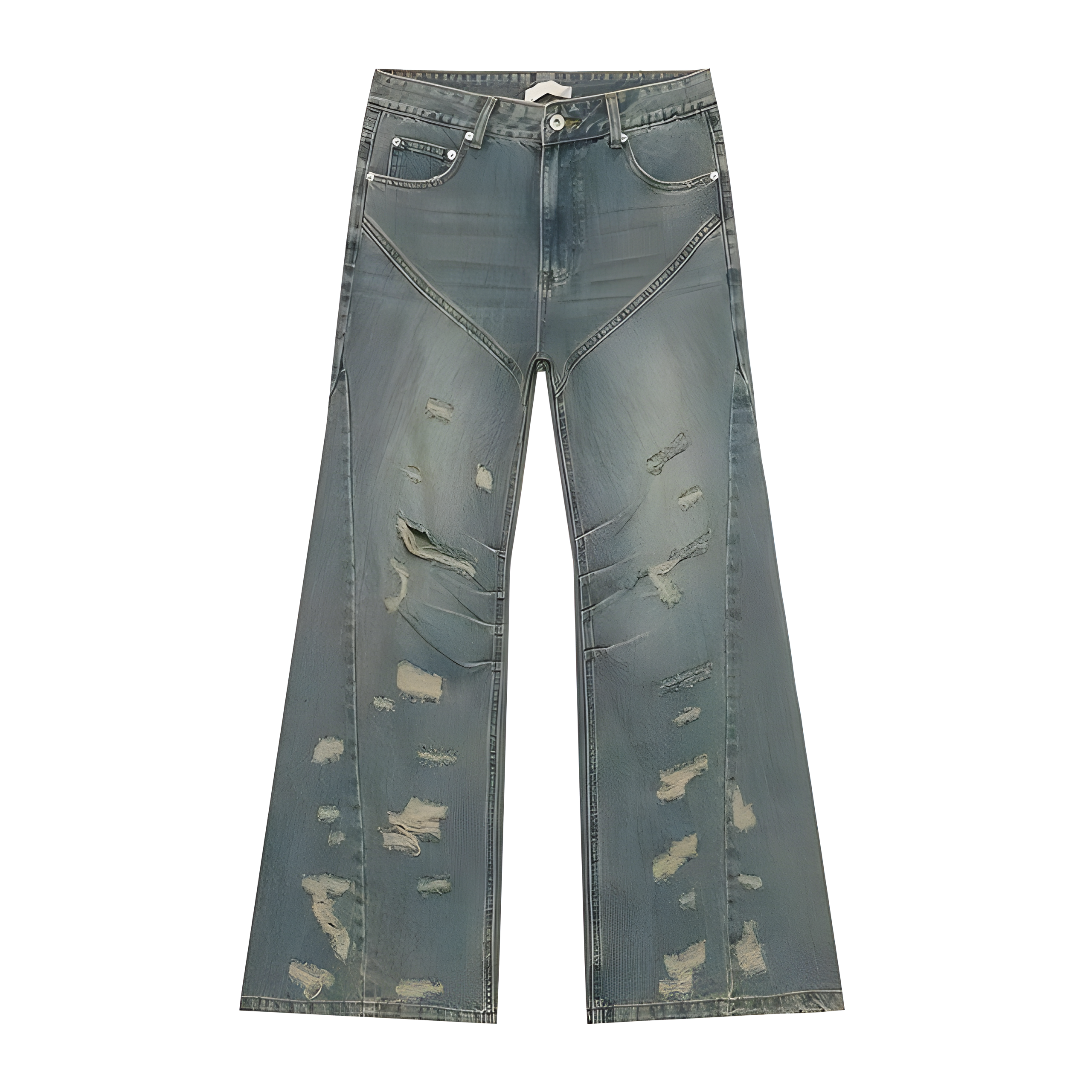 "Corlix" - Baggy Jeans - Distressed Jeans