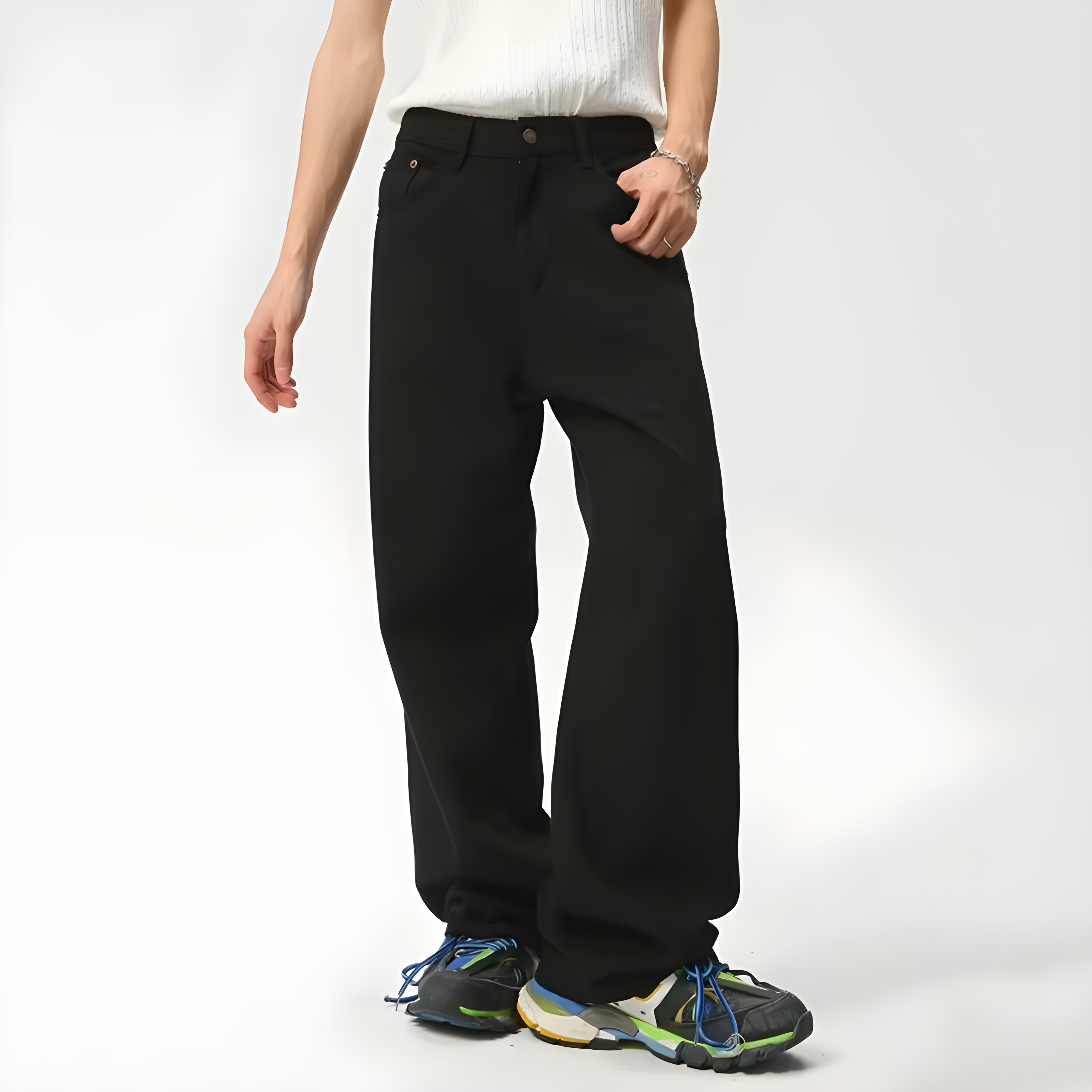 "Brylora" - Baggy Jeans - Classic Pants