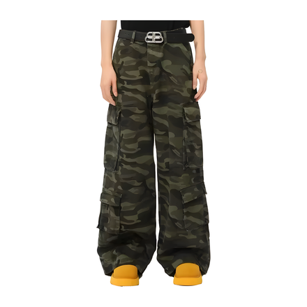 "Rylona" - Baggy Jeans - Baggy Camo