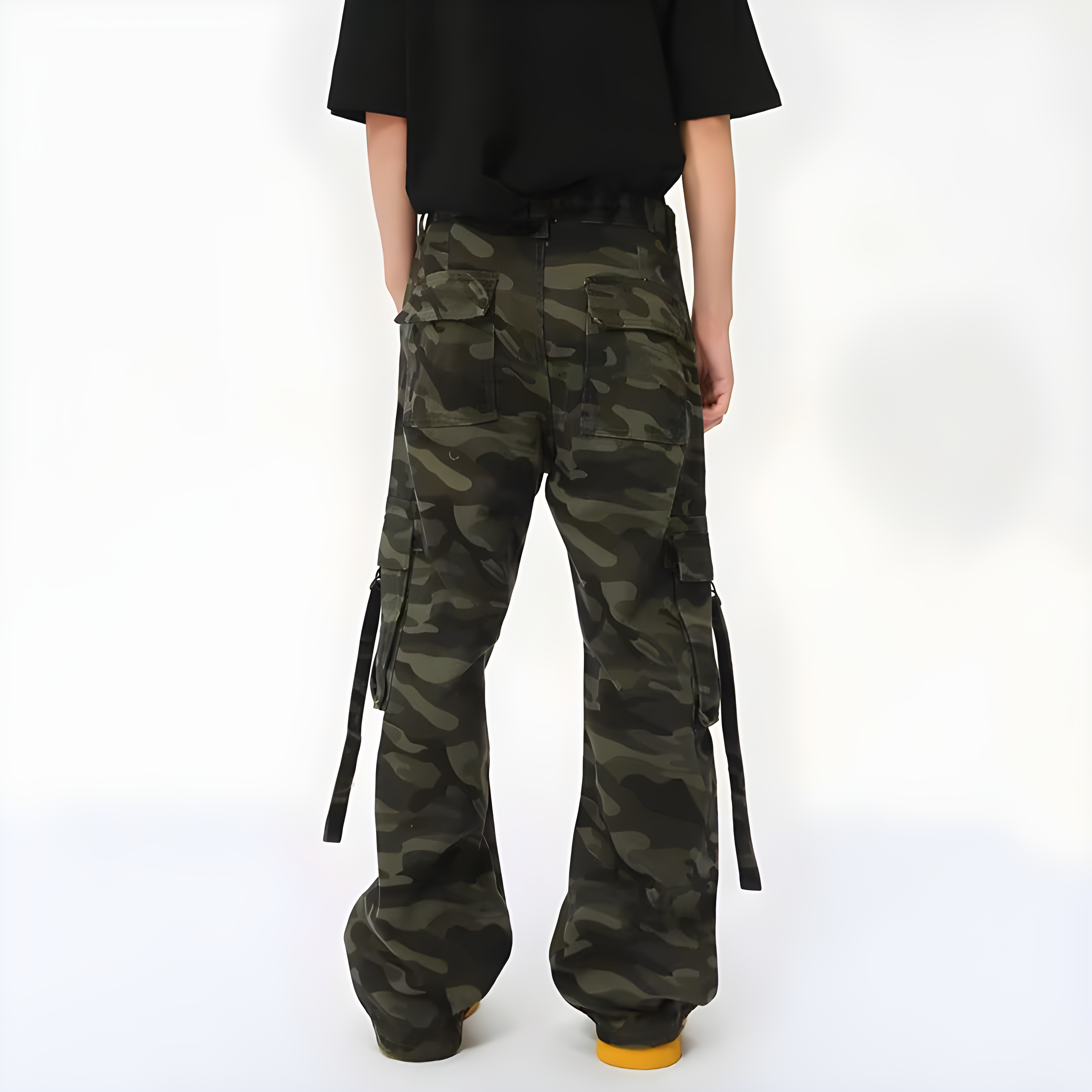 "Cyvrix" - Relaxed Fit Pant - Camo Cargo