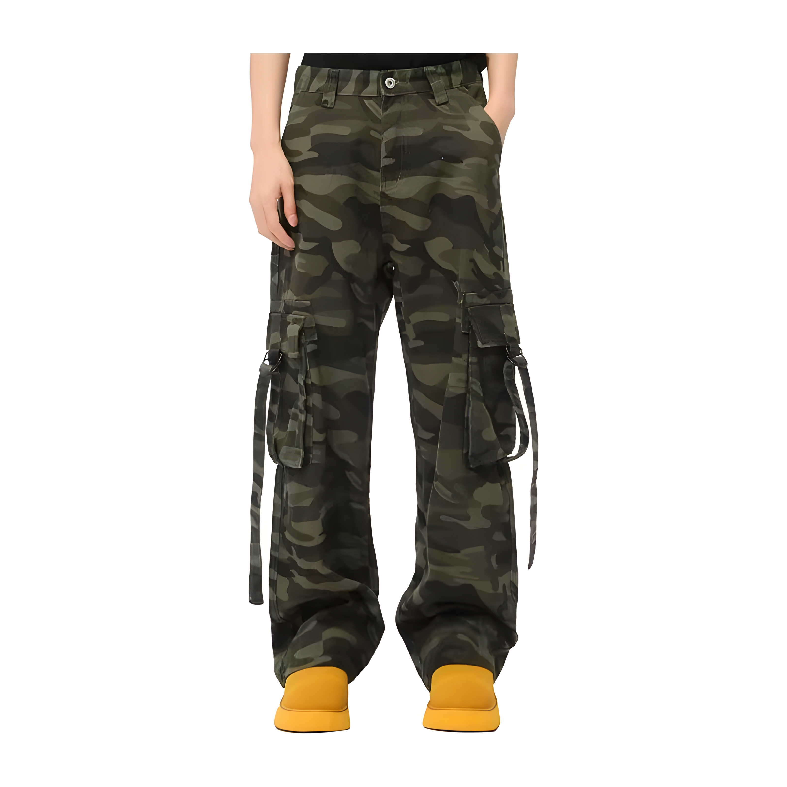 "Cyvrix" - Relaxed Fit Pant - Camo Cargo