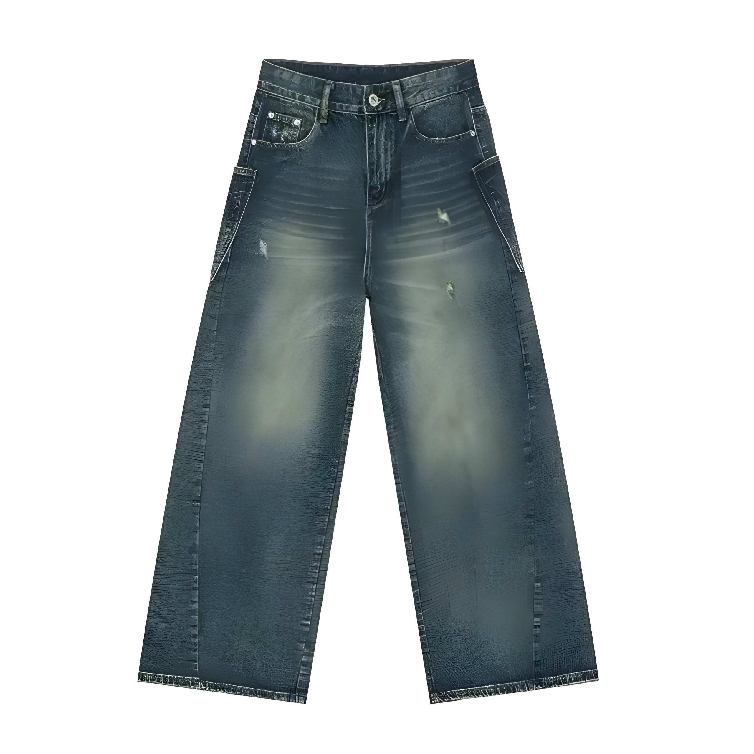 "Xyloz" - Baggy Jeans - Classic Denim